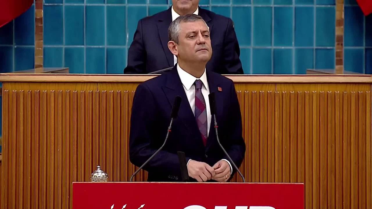 Chp Grup Toplantısı... Özgür Özel: "Bu Şartlar Altında Ortaya Çıkan Etkin Pişmanlıkla Adalet Sağlanır Mı"