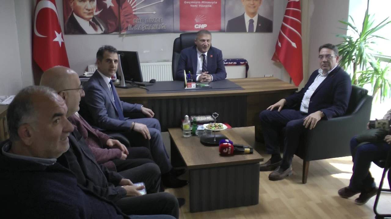 Chp'li Bağcıoğlu Düzce'de Konuştu: "Tüm Halkımızı İmza Kampanyasına Destek Olmaya Çağırıyoruz"