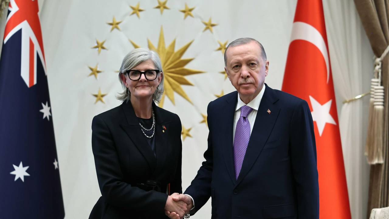 Cumhurbaşkanı Recep Tayyip Erdoğan Avustralya Genel Valisi Sam Mostyn İle Görüştü