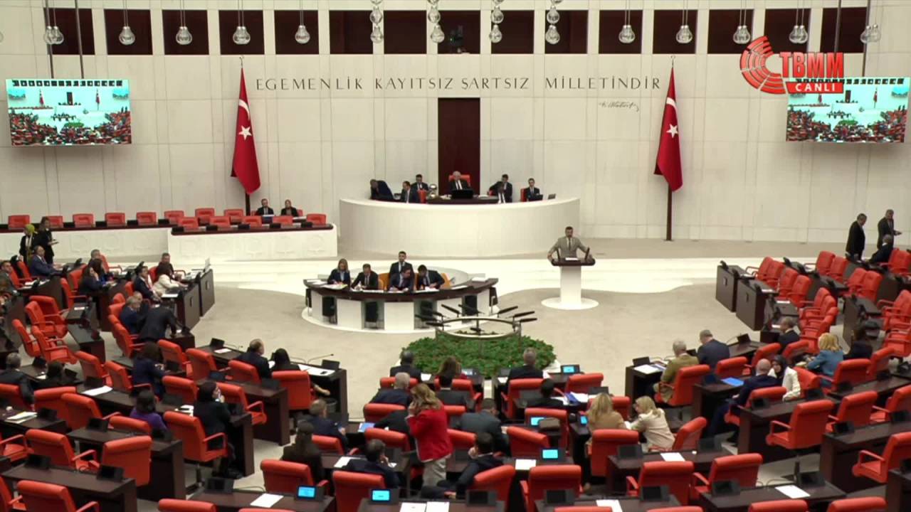 Tbmm Genel Kurulu... Chp'li Özcan: Çocuklarımızın Karnı Açken Sermayenin Cebi Dolu