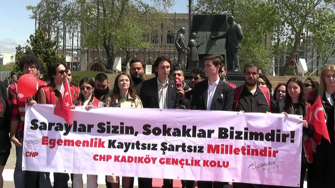 Chp'li Gençler: “Ulusal Egemenliğe Göz Diken, Halkın İradesini Gasbeden Hiçbir Güce Teslim Olmayacağız”