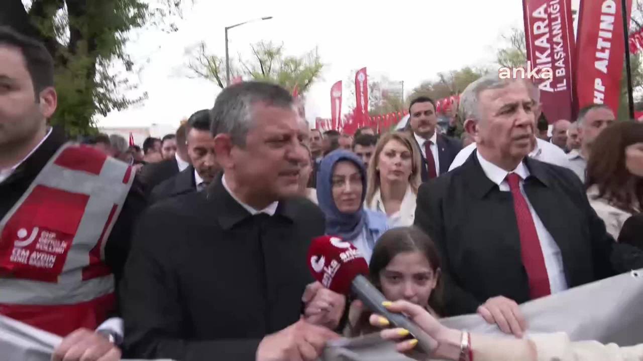 Chp, Birinci Meclis'ten Anıtkabir'e Yürüyor... Özel: "Erdoğan Her Gün Yeni Bir Yenilgi Alıyor"