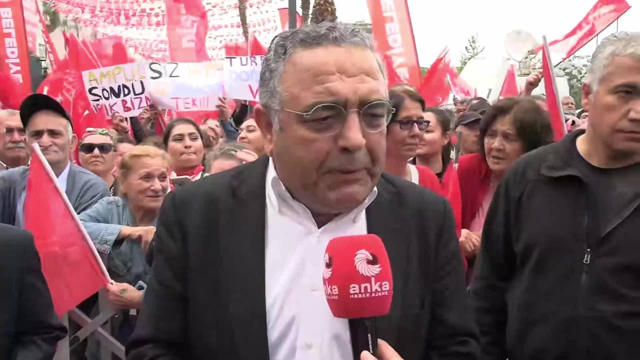 Chp’nin “Millet İradesine Sahip Çıkıyor” Mitingi… Sezgin Tanrıkulu: "Ak Parti'nin Derdi Deprem Değil Rant"