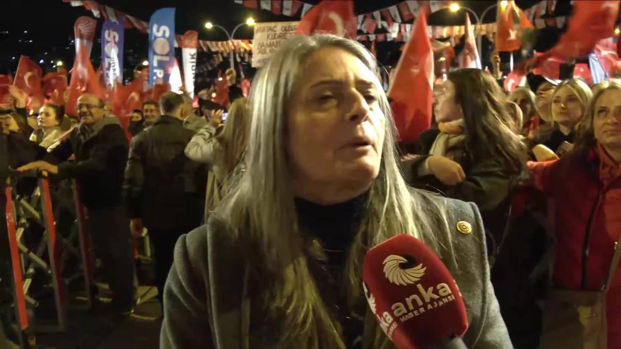Chp'nin Başakşehir Mitingi... Sibel Suiçmez: "Kanal İstanbul'a Karşıyız, Karşı Olmaya Devam Edeceğiz"