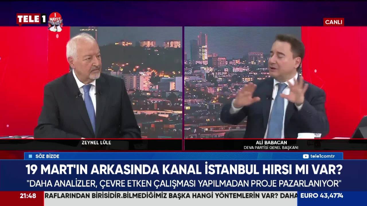 Babacan: Kanal İstanbul Yapılırsa, Bir Depremde Bir Savaşta İstanbul’dan Tahliye Nasıl Olacak?"