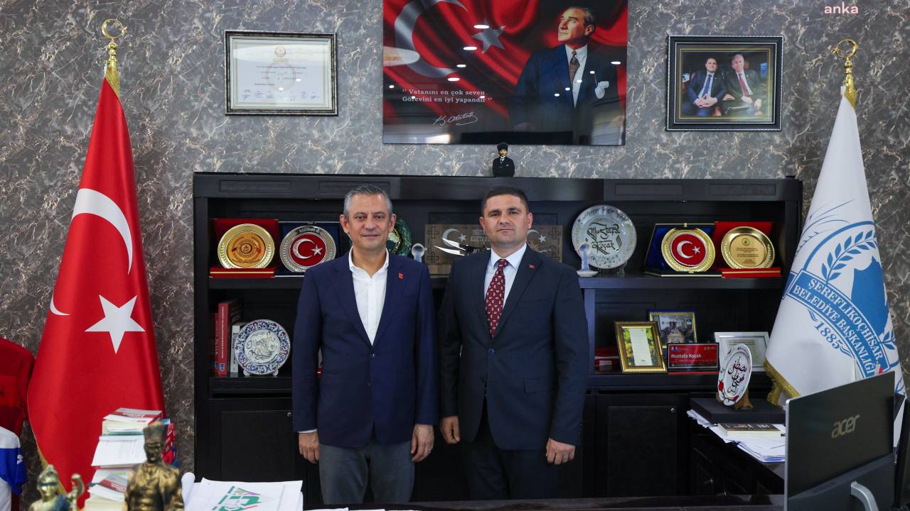 Özgür Özel, Konya Mitingi Sonrası Şereflikoçhisar'da