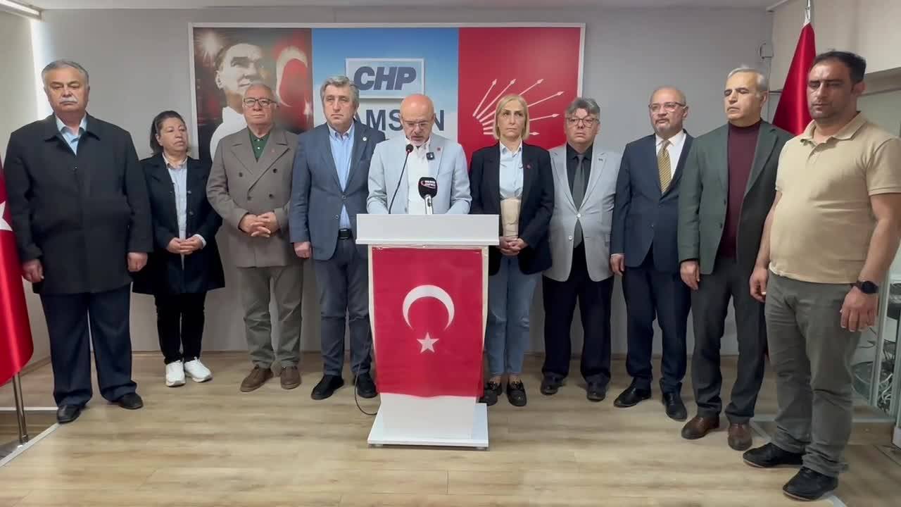Özgür Özel’e Fiziksel Saldırı... Chp Samsun İl Örgütü Saldırıyı Kınadı