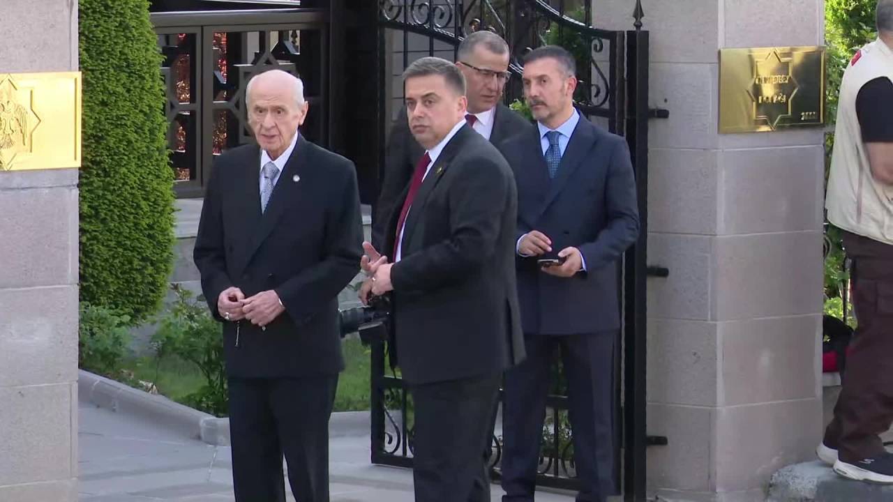 Cumhurbaşkanı Erdoğan Ve Bahçeli Görüşmesi Başladı