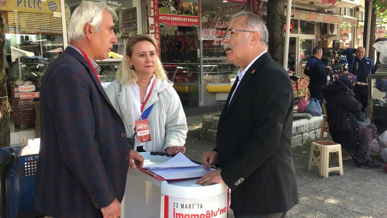 Chp Karadeniz Ereğli İlçe Başkanı Kocamanoğlu: “İmamoğlu İçin Başlattığımız Kampanyada 55 Bin İmza Toplandı"