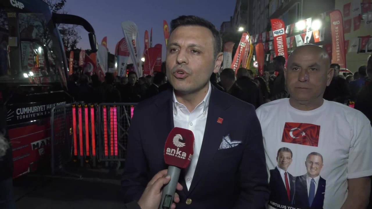 Chp'nin Silivri Mitingi... Özgür Çelik, "Adalet Ve Özgürlük Teması İle Silivri'deyiz"