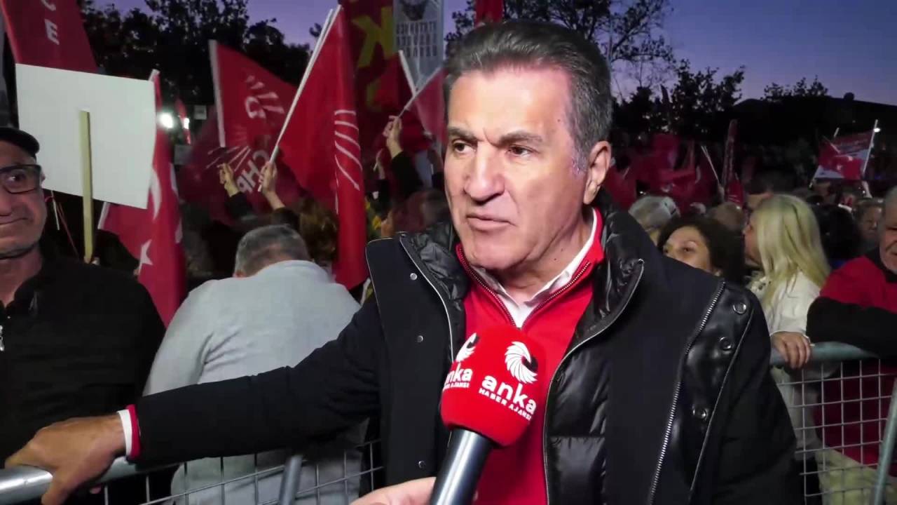 Chp'nin Silivri Mitingi... Mustafa Sarıgül: Biz Her Şeyin Demokrasi İçerisinde Tecelli Etmesini İstiyoruz