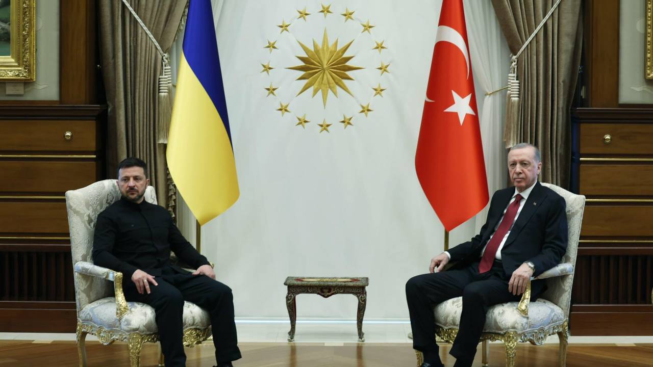 Cumhurbaşkanı Erdoğan Ve Zelenski Ankara’da Bir Araya Geldi