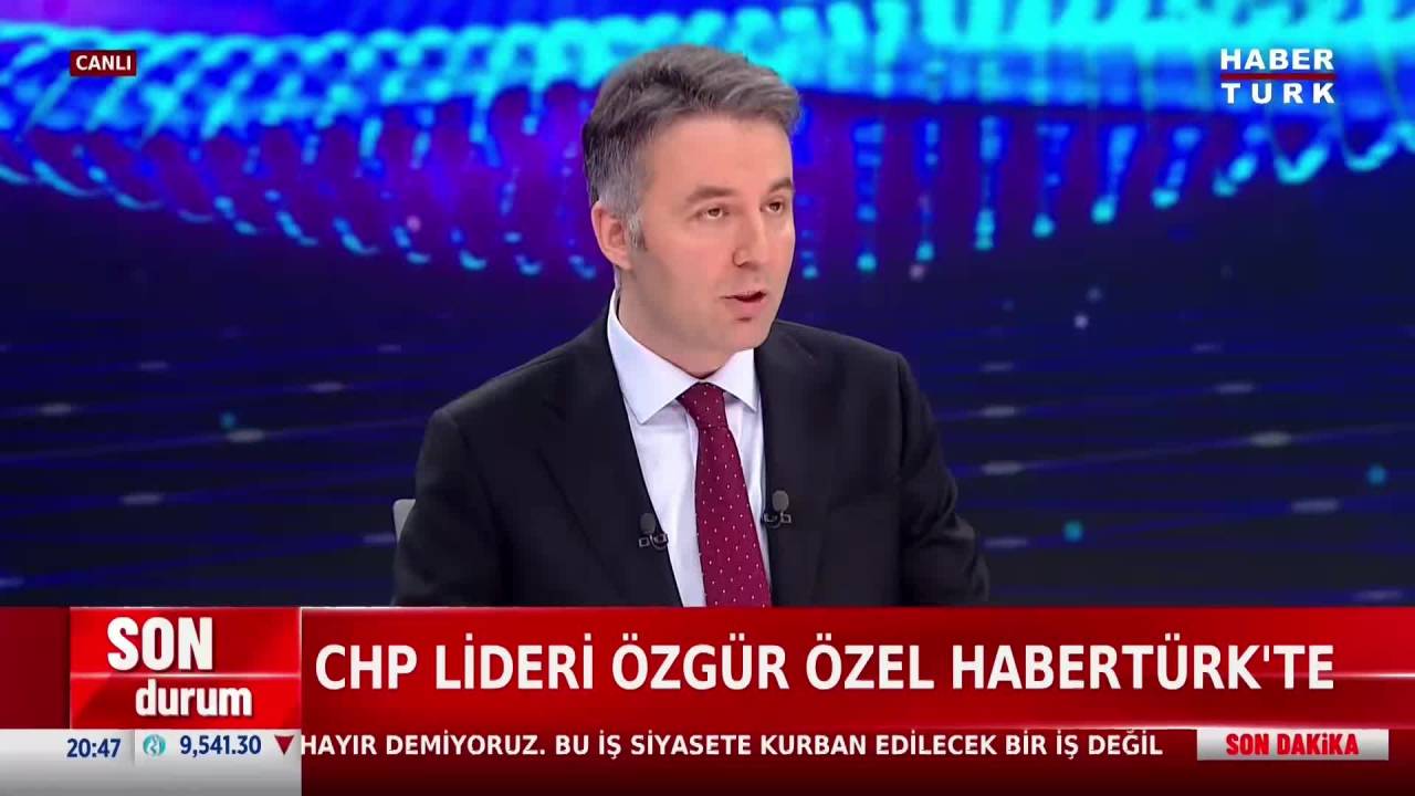 Chp Lideri Özel: Anayasa'ya Uymayanla Anayasa Yapmayız
