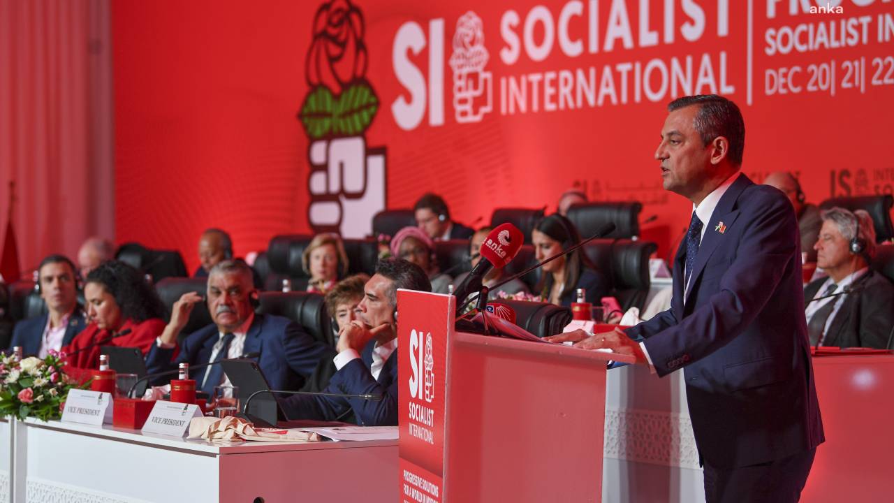 Chp, İstanbul'da Sosyalist Enternasyonal Toplantısına Ev Sahipliği Yapacak