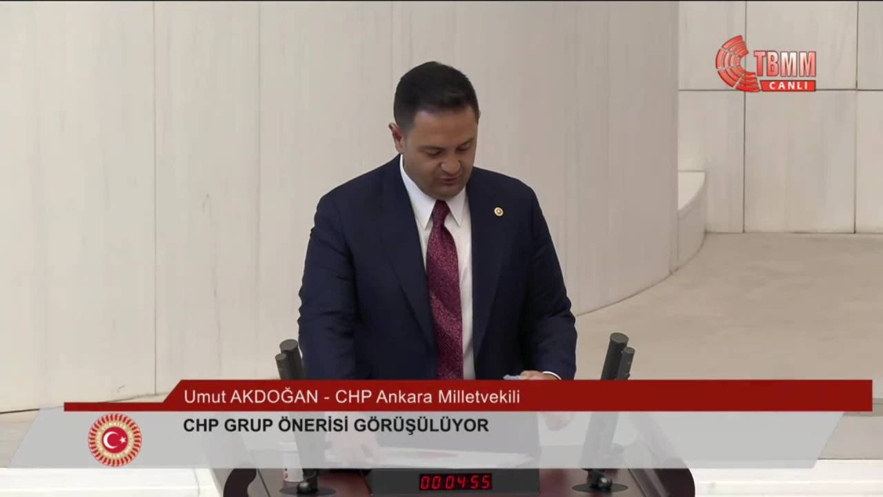 Tbmm Genel Kurulu... Chp'li Akdoğan: Ahizeyle Talimat Mı Alacaksınız,  Anayasa'dan Yol Mu Çizeceksiniz