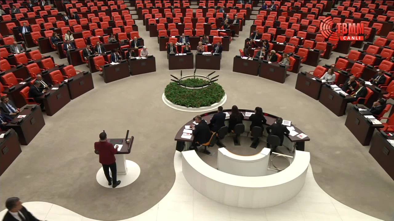 Tbmm Genel Kurulu... Veli Ağbaba: Akrabalarınız, Yeğenleriniz Devleti Âdeta İşgal Etmiş