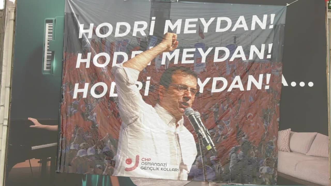 Chp'nin Bursa'Da Düzenleyeceği ''millet İradesine Sahip Çıkıyor'' Mitingi Hazırlıkları Tamamlandı
