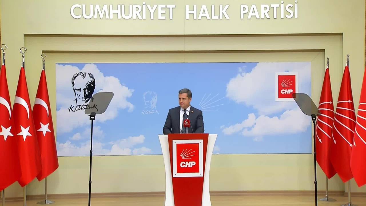 Deniz Yücel: "Chp Olarak Bir Bayramlaşma Programı Yapmayı Doğru Bulmadık"