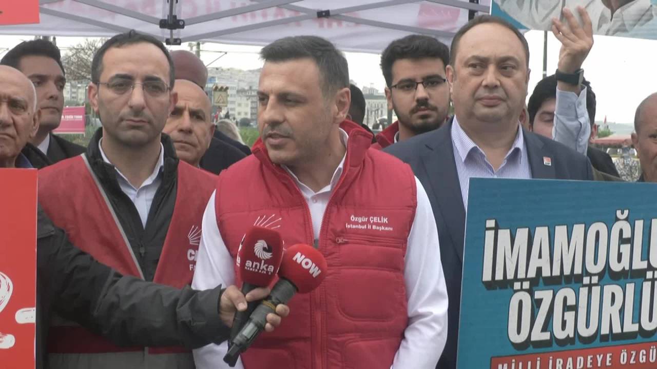 Özgür Çelik: Ekrem İmamoğlu'nu Topluma Unutturacaklarını Sanıyorlar