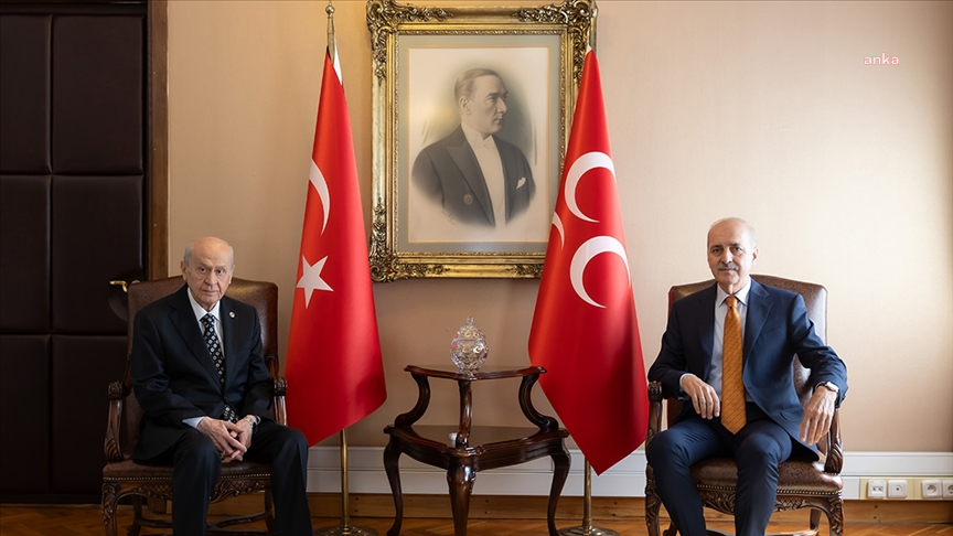 Tbmm Başkanı Kurtulmuş, Devlet Bahçeli'yi Ziyaret Edecek