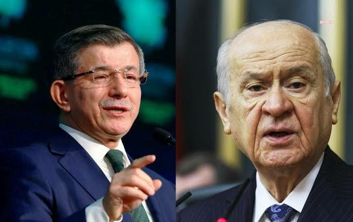 Devlet Bahçeli'den Ahmet Davutoğlu'na Teşekkür Telefonu