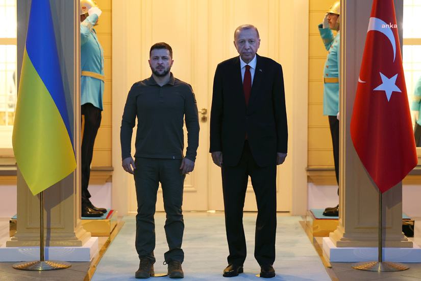 Volodimir Zelenski: Cumhurbaşkanı Recep Tayyip Erdoğan İle İyi Ve Çok Kapsamlı Bir Görüşme Gerçekleştirdim
