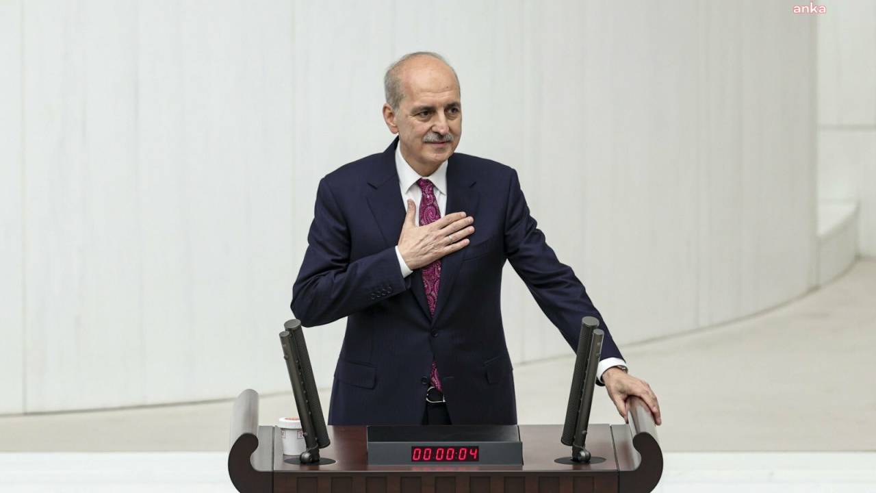 Numan Kurtulmuş Yeniden Tbmm Başkanlığı'na Seçildi