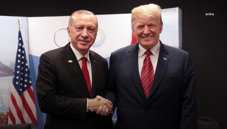 Cumhurbaşkanı Erdoğan, Abd Başkanı Donald Trump İle Telefonda Görüştü