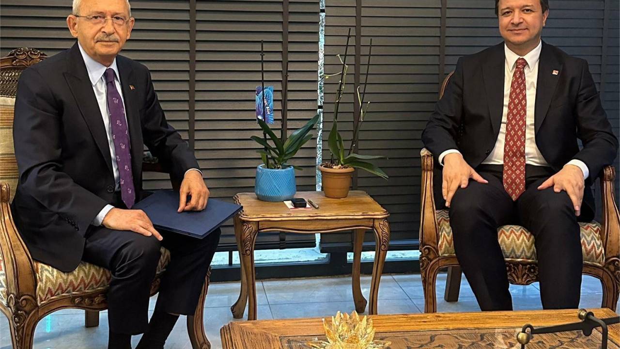 Saadet Partisi Genel Başkanı Mahmut Arıkan, Kemal Kılıçdaroğlu'nu Ziyaret Etti