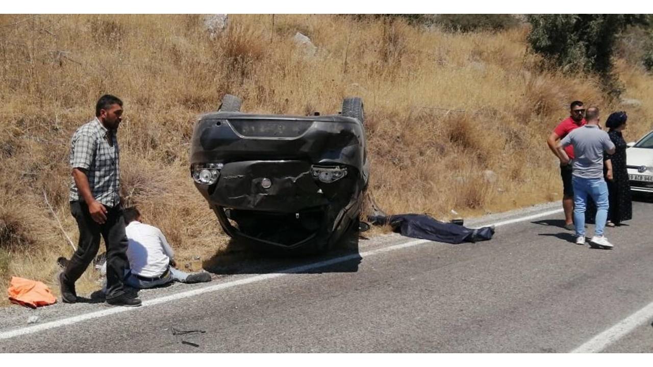Muğla'da Otomobil Takla Attı: 1 Ölü, 4 Yaralı
