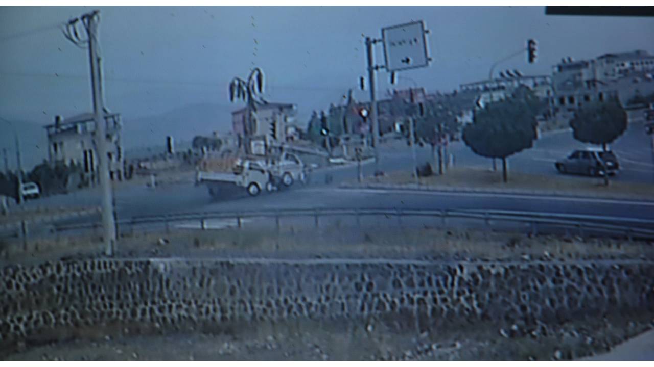 Gaziantep'te 3 Kişinin Yaralandığı Kaza Kamerada