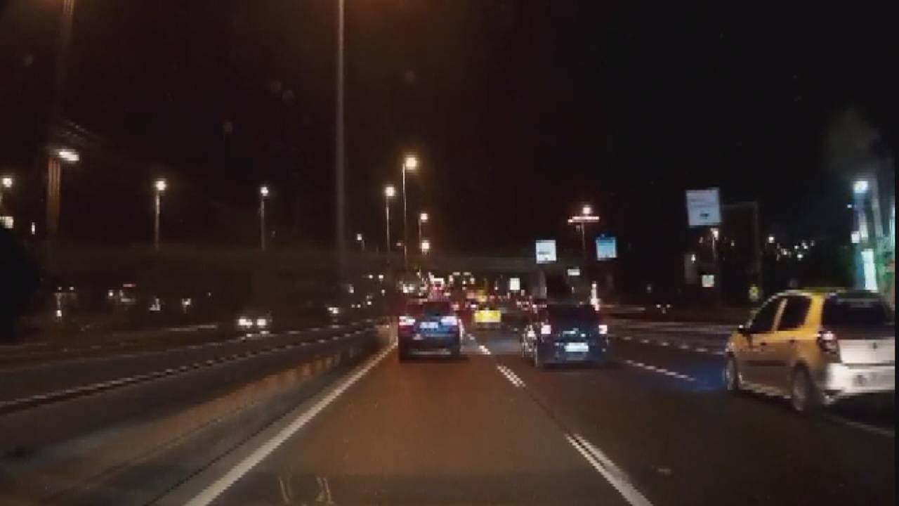 D-100'de Maganda Sürücü Dehşeti: 4 Yaralı