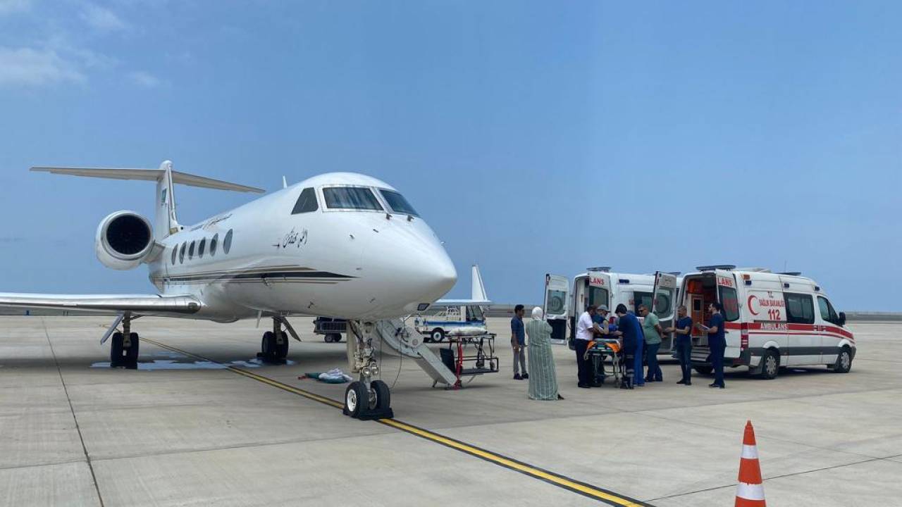 Rize'deki Kazada Yaralanan 8 Kişi, Ambulans Uçakla Ülkelerine Götürüldü
