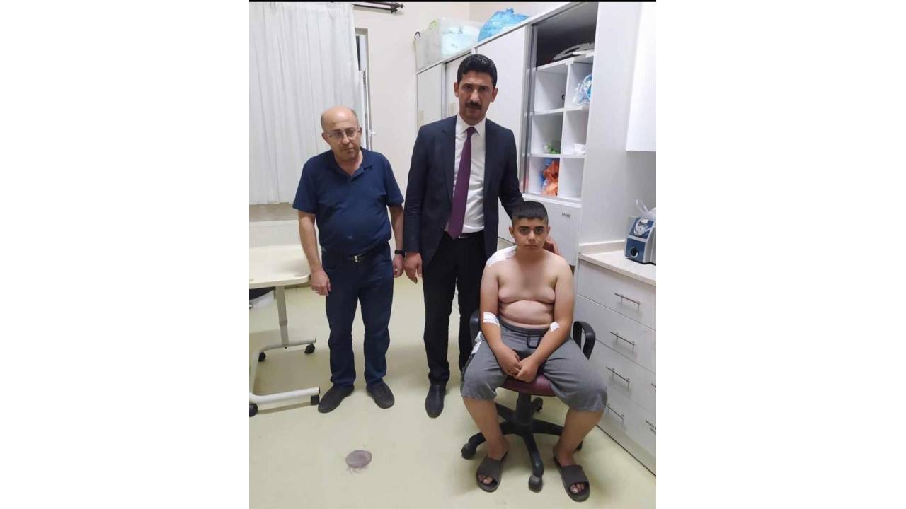 Festivalde, 13 Yaşındaki İbrahim'in Omuzuna Yorgun Mermi İsabet Etti