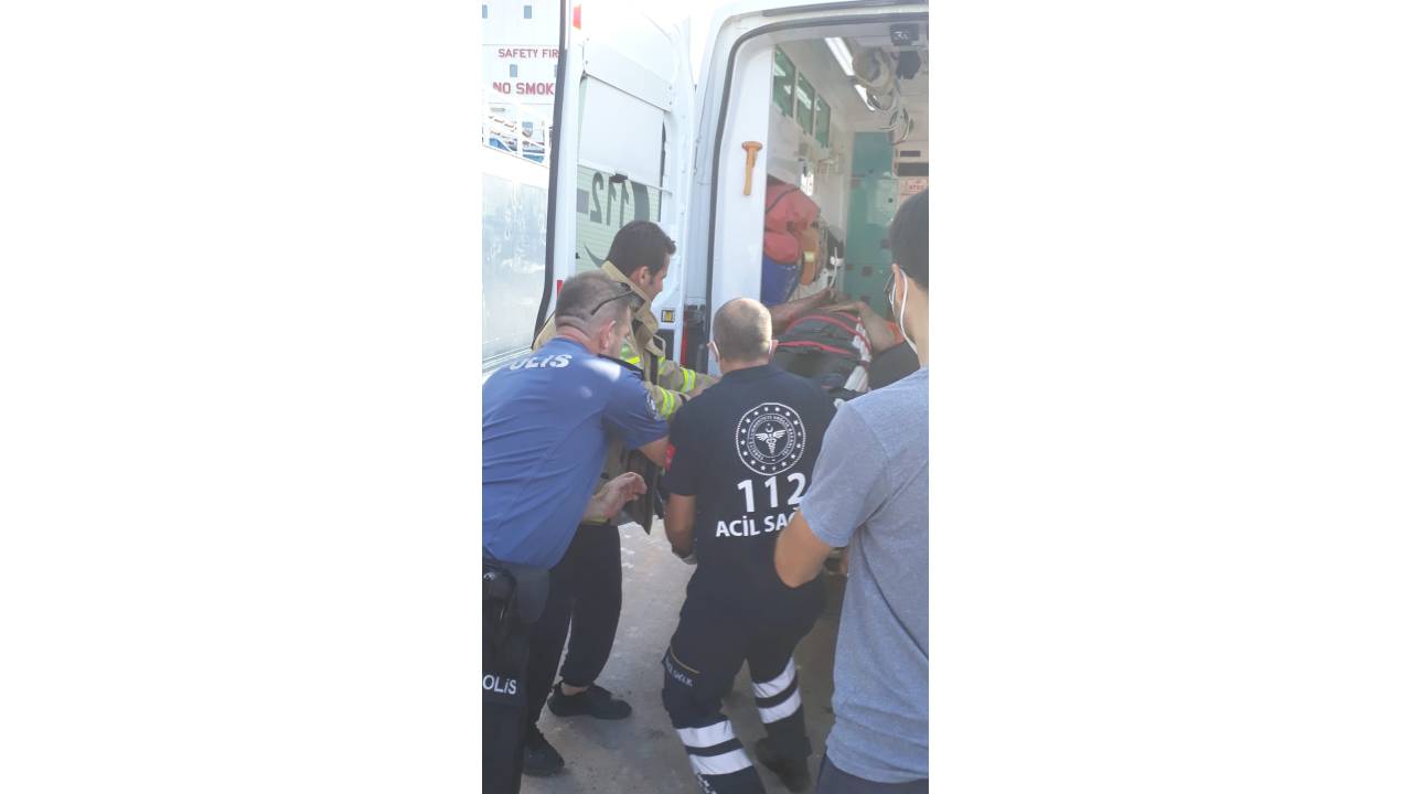 Geminin Kazanında, Tamir Sırasında Patlama: 2 Yaralı