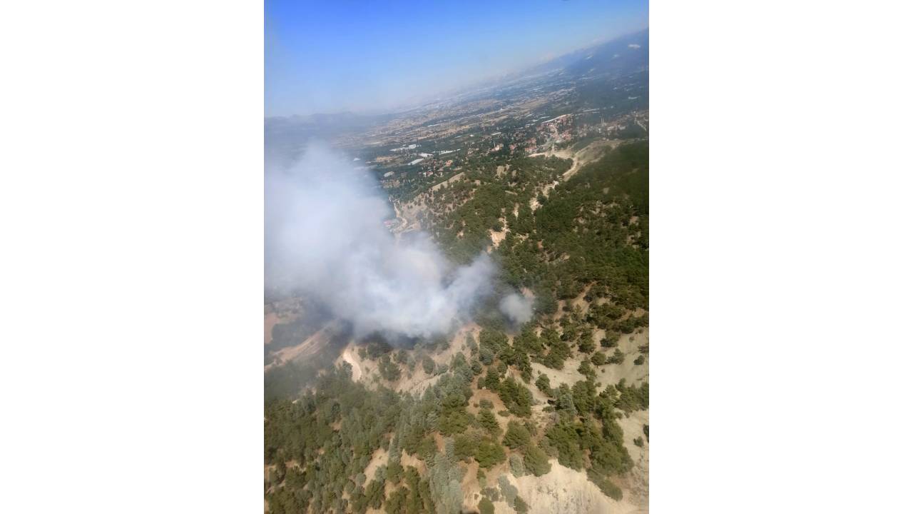 Kaş'ta Orman Yangını