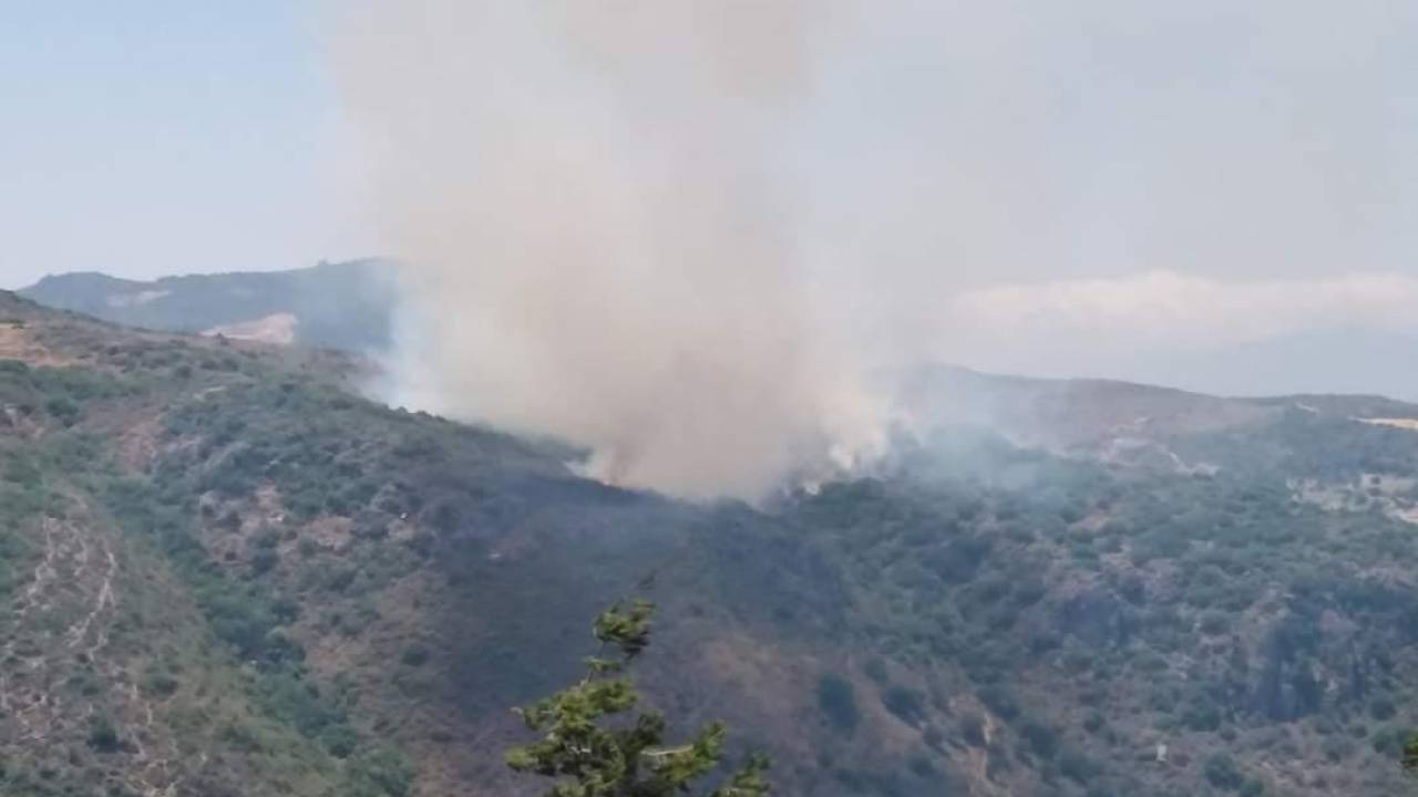 Hatay’da Makilikte Yangın