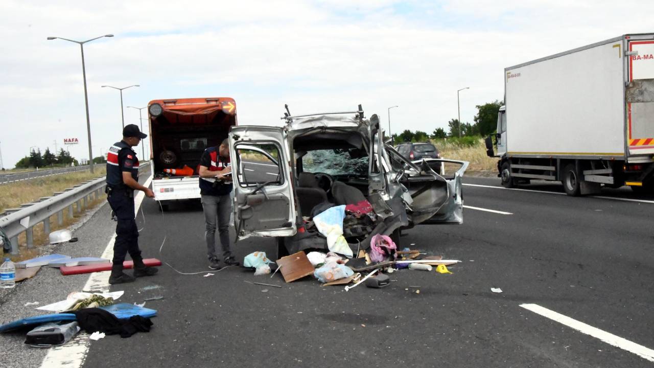 Tekirdağ'daki Kazada Ölü Sayısı 4'e Yükseldi