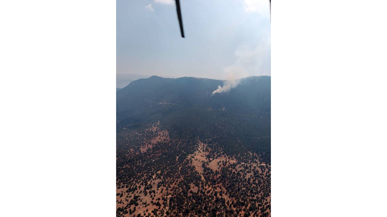 Isparta'daki Orman Yangını 4 Saatte Söndürüldü