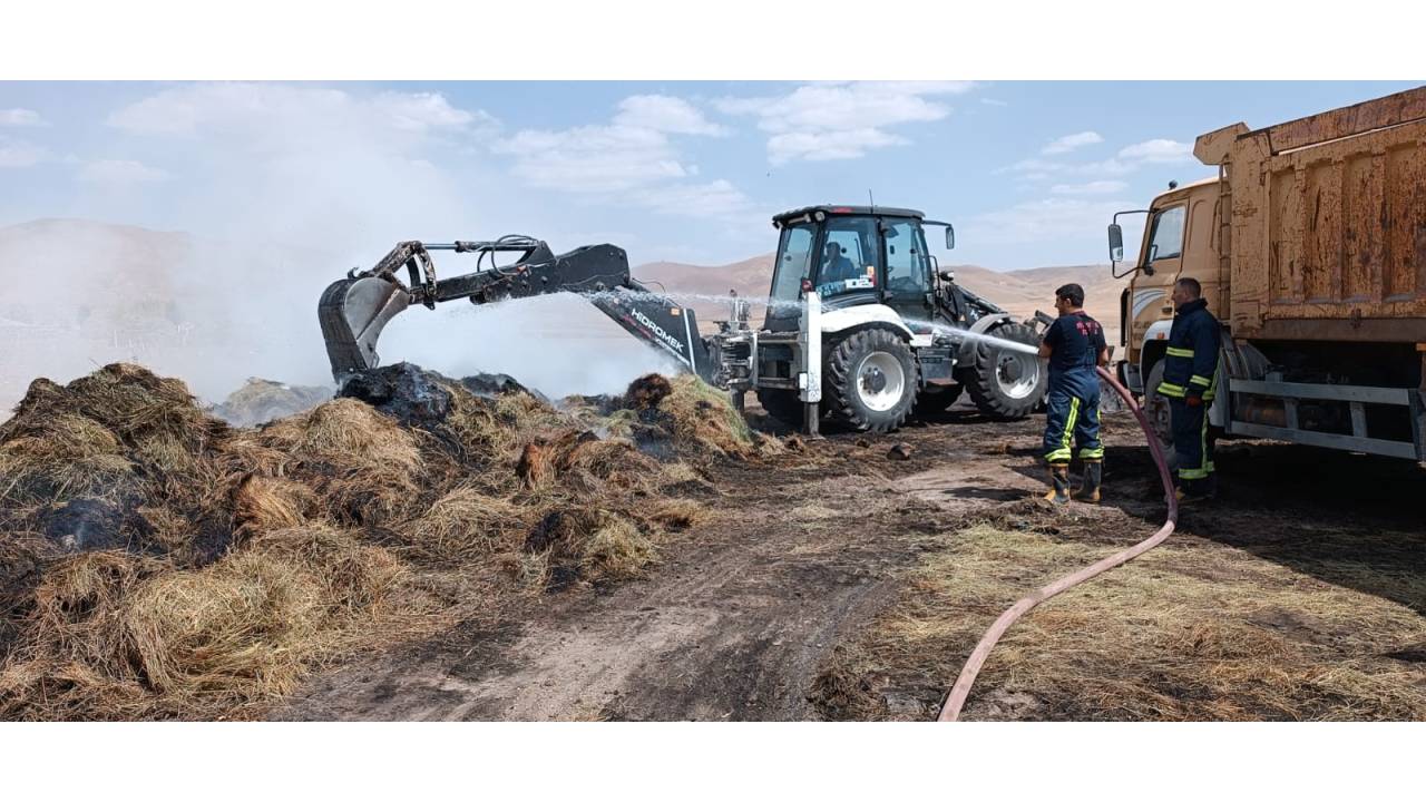 Van'da 13 Bin Bağ Ot Yandı