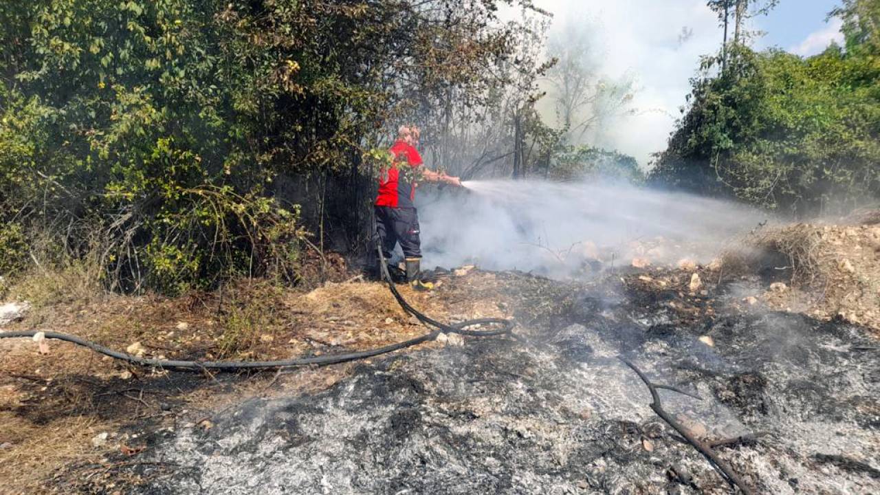 Mersin'de Orman Yangını