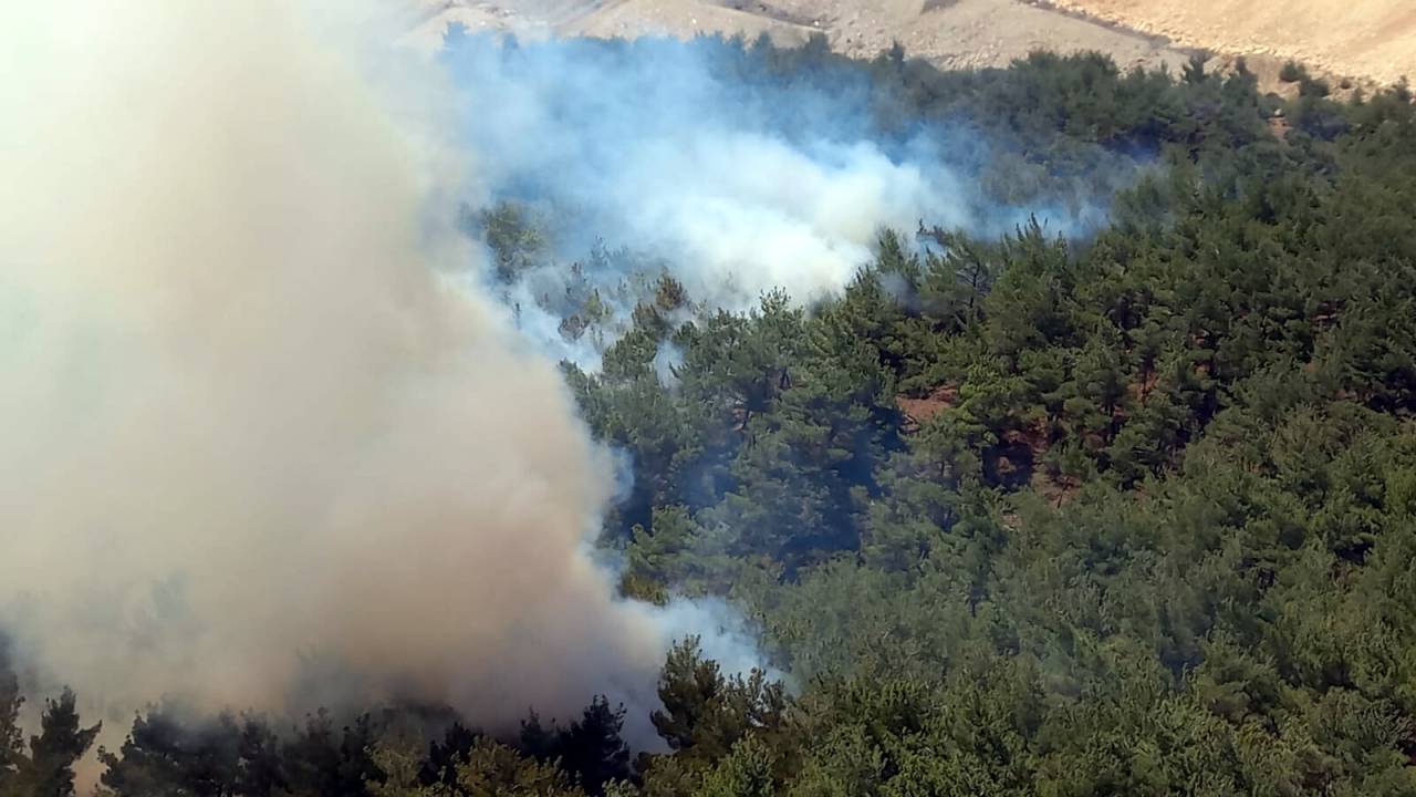 Manisa'da Çıkan Orman Yangını 2 Saatte Kontrol Altına Alındı