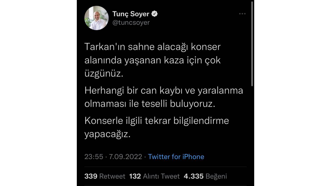 Tarkan'ın İzmir Konseri Öncesinde Platform Çöktü: 1 Yaralı (2)