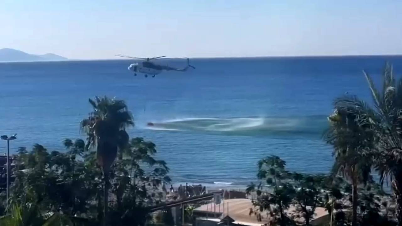 Alanya'da Orman Yangını (1)