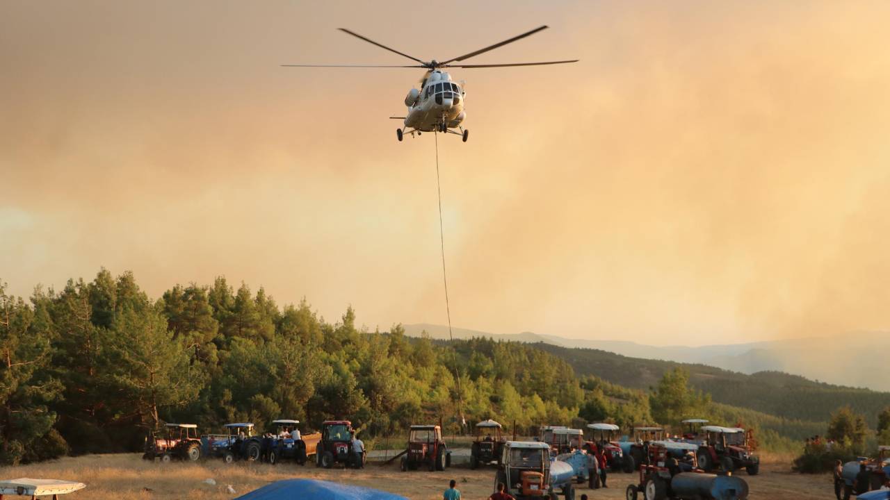 Denizli'de Orman Yangını (2)