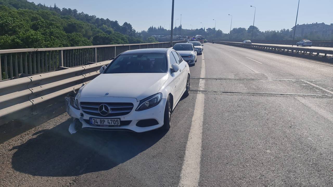 Tem'de 6 Araçlı Zincirleme Kaza