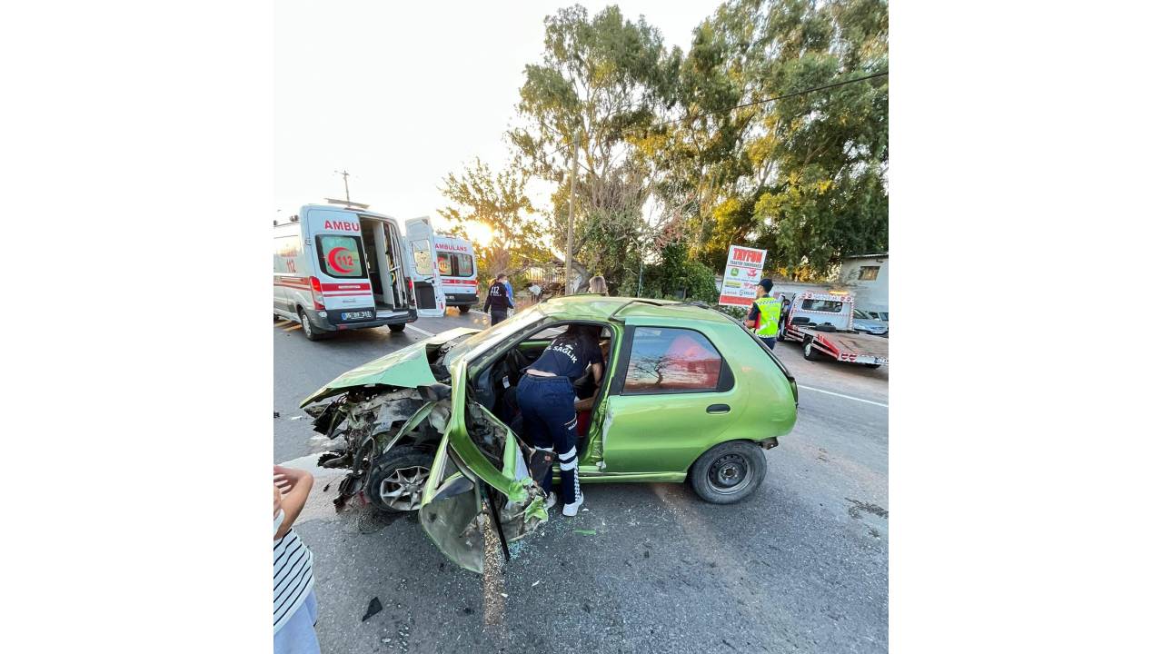 İki Otomobilin Çarpıştığı Kazada 1 Sürücü Öldü, Alkollü Diğer Sürücü Yaralı