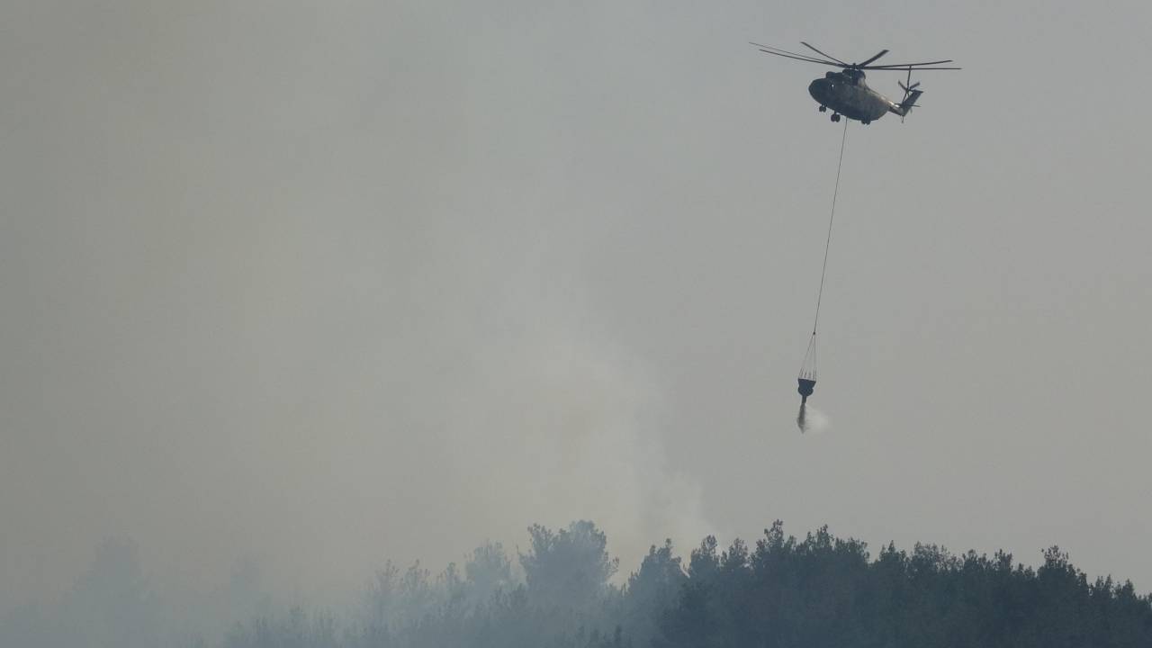 Balıkesir'de Orman Yangını (2)