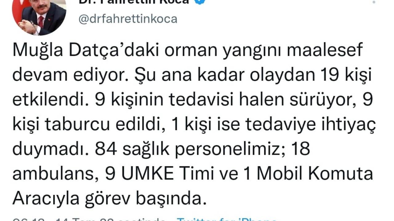 Datça'da Orman Yangını (13)