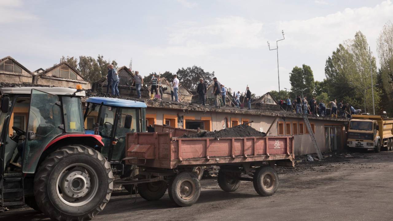 Rektör Çomaklı: Yangının Çıkış Nedeni Araştırılıyor, Yemek Hizmetinde Aksaklık Olmayacak